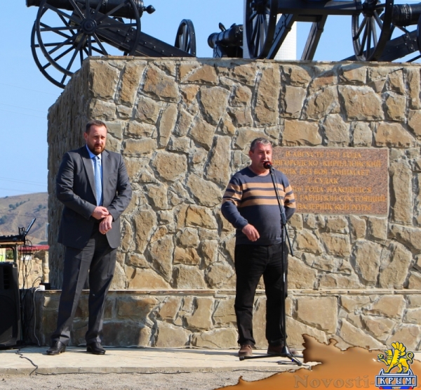 Русский меценат подарил Судаку грандиозную стелу в память героев русско-турецких войн (ФОТО) - «Общество Крыма»