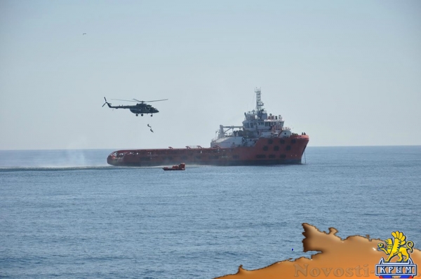 Террористы «захватили» газовую платформу в Черном море - «Керчь»