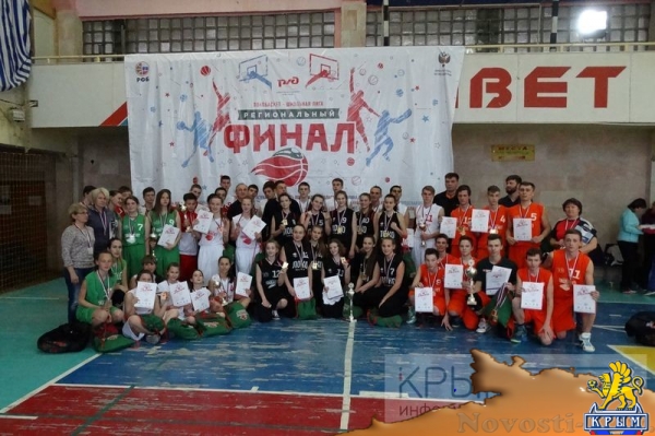 Юноши из Керчи и девушки из Симферополя выиграли крымский финал всероссийских соревнований «Локобаскет – Школьная лига» (ФОТО) - «Спорт Крыма»