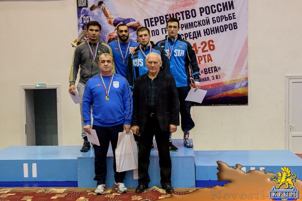 Крымские юниоры выиграли две медали на первенстве России по греко-римской борьбе (ФОТО) - «Спорт Крыма»