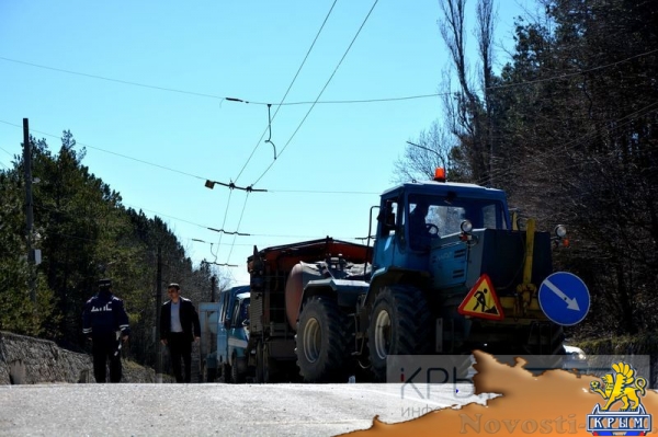 Ялтинская трасса будет подготовлена к курортному сезону к середине апреля (ФОТО, ВИДЕО) - «Экономика Крыма» Ялтинская трасса будет подготовлена к курортному сезону к середине апреля (ФОТО, ВИДЕО) - «Экономика Крыма»