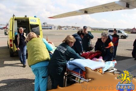 Спецборт МЧС России успешно осуществил санитарно-авиационную эвакуацию трех больных из Москвы в Симферополь - «Происшествия» Спецборт МЧС России успешно осуществил санитарно-авиационную эвакуацию трех больных из Москвы в Симферополь - «Происшествия»