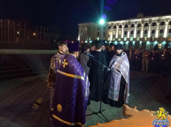 Траурная панихида в связи с трагическими событиями в Санкт-Петербурге прошла сегодня в Симферополе (ФОТО) - «Политика Крыма»