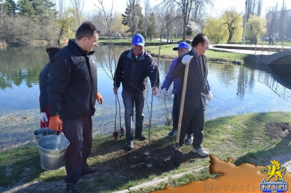 Двухмесячник субботников в Симферополе начался (ФОТО) - «Спорт Крыма»