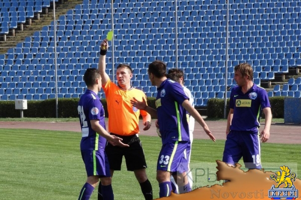 «ТСК-Таврия» победила ФК «Севастополь» в центральном матче 18-го тура чемпионата Премьер-лиги КФС (ФОТО) - «Спорт Крыма»