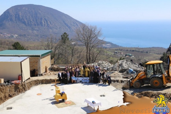 У горы Аю-Даг заложили старообрядческий храм (ФОТО) - «Симферополь»