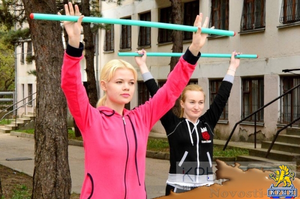 Зарядка с чемпионов во Всемирный день здоровья - «Общество Крыма»