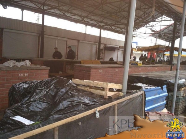 Предупреждения закончились: власти Симферополя начали снос микрорынка на Козлова (ФОТО, ВИДЕО) - «Политика Крыма»