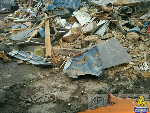 Предупреждения закончились: власти Симферополя начали снос микрорынка на Козлова (ФОТО, ВИДЕО) - «Политика Крыма»