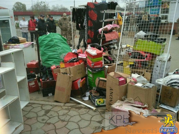 Предупреждения закончились: власти Симферополя начали снос микрорынка на Козлова (ФОТО, ВИДЕО) - «Политика Крыма»