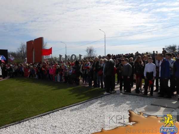 День освобождения Симферопольского района отметили в Мирном (ФОТО) - «Общество Крыма»