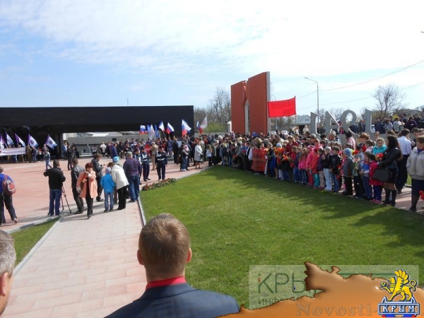 День освобождения Симферопольского района отметили в Мирном (ФОТО) - «Общество Крыма»
