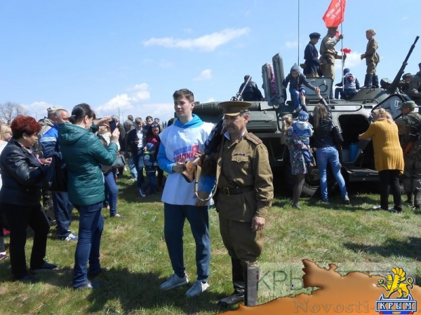 День освобождения Симферопольского района отметили в Мирном (ФОТО) - «Общество Крыма»