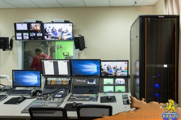 Новейшая лаборатория медиакоммуникаций за 15 млн рублей открылась в Крымском федеральном университете (ФОТО) - «Общество Крыма»