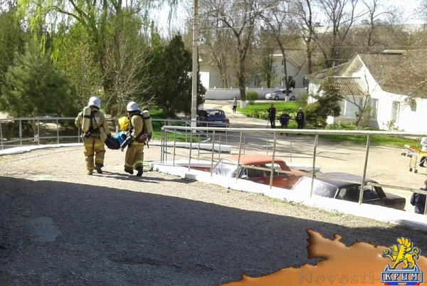 Керченские пожарные спасли людей на учениях в Ленинском районе - «Керчь»