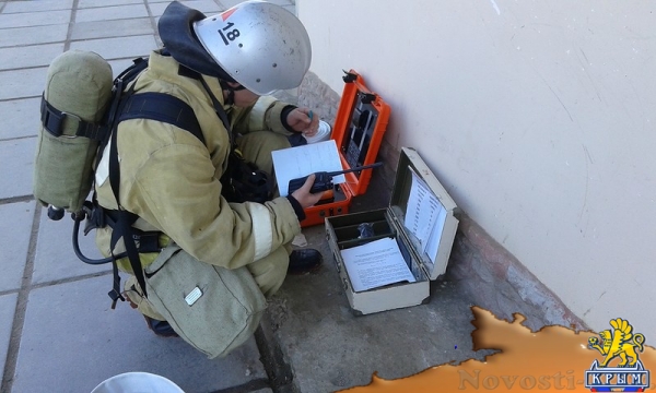 Керченские пожарные спасли людей на учениях в Ленинском районе - «Керчь»