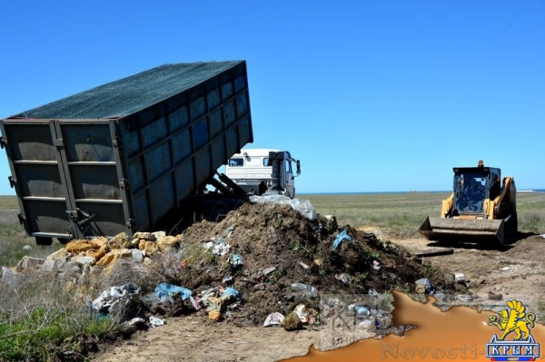 «Крымэкоресурсы» приступило к ликвидации свалок в Черноморском районе (ФОТО, ВИДЕО) - «Общество Крыма»