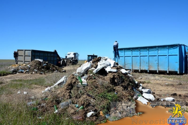 «Крымэкоресурсы» приступило к ликвидации свалок в Черноморском районе (ФОТО, ВИДЕО) - «Общество Крыма»