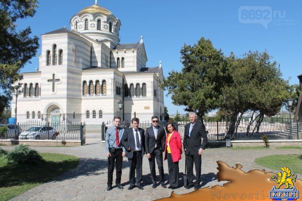 Херсонес посетила немецкая делегация: политики и журналисты  - «Культура»