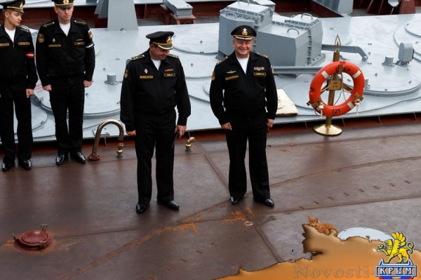 Севастопольский кот вместе с российскими кораблями ходил к берегам Сирии (ФОТО) - «Симферополь»