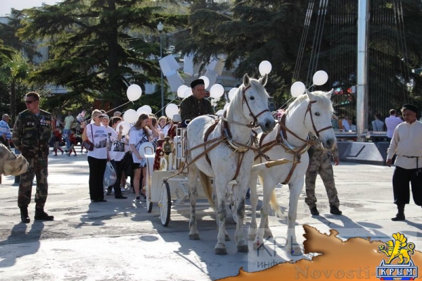 «Екатерининская миля» в Ялте завершила цикл праздничных мероприятий в честь открытия курортного сезона в Крыму (ФОТО) - «Туризм Крыма»