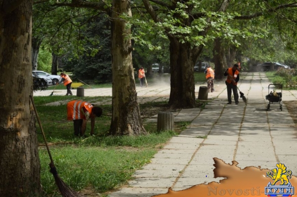 Бахарев заявил о готовности Симферополя к празднованию Дня Победы и попросил горожан не мусорить (ФОТО) - «Симферополь»