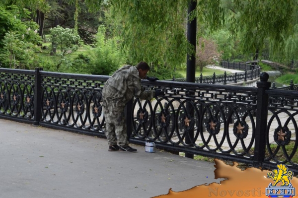 Бахарев заявил о готовности Симферополя к празднованию Дня Победы и попросил горожан не мусорить (ФОТО) - «Симферополь»