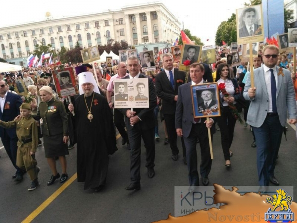 Более 45 тысяч человек приняли участие в шествии «Бессмертного полка» в Симферополе (ФОТО) - «Общество Крыма»