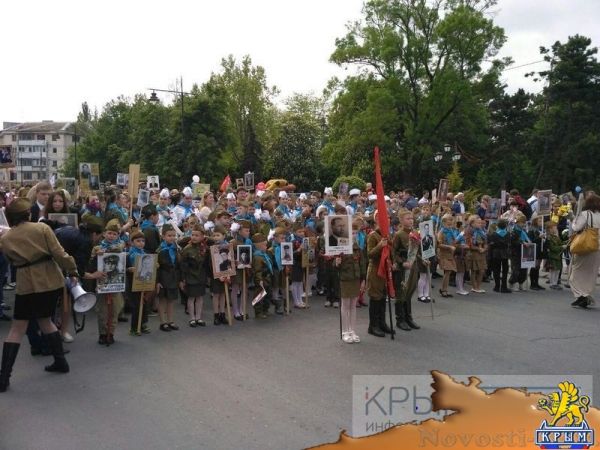 Более 45 тысяч человек приняли участие в шествии «Бессмертного полка» в Симферополе (ФОТО) - «Общество Крыма»