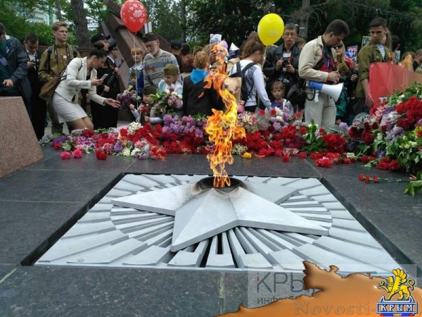 Более 45 тысяч человек приняли участие в шествии «Бессмертного полка» в Симферополе (ФОТО) - «Общество Крыма»