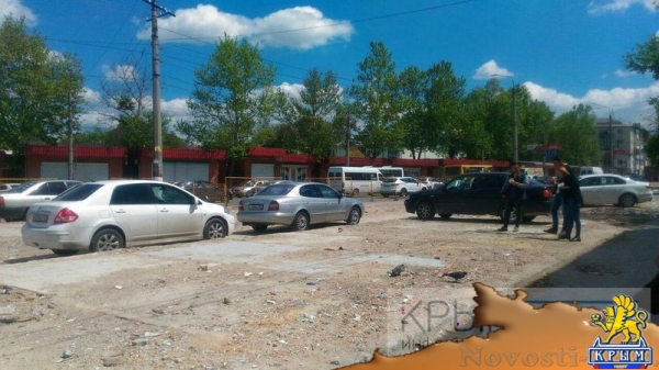 Развалины рыночной площади Симферополя превращаются в парковку (ФОТО) - «Политика Крыма»