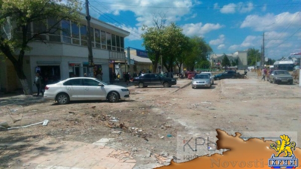 Развалины рыночной площади Симферополя превращаются в парковку (ФОТО) - «Политика Крыма»