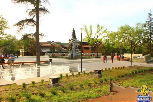 В Екатерининском саду Симферополя появятся клумбы с розами и кусты можжевельника (ФОТО) - «Симферополь»