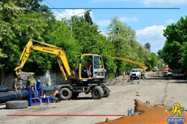 Самую проблемную теплотрассу в Симферополе начали готовить к зиме (ФОТО, ВИДЕО) - «Возвращение в Россию»