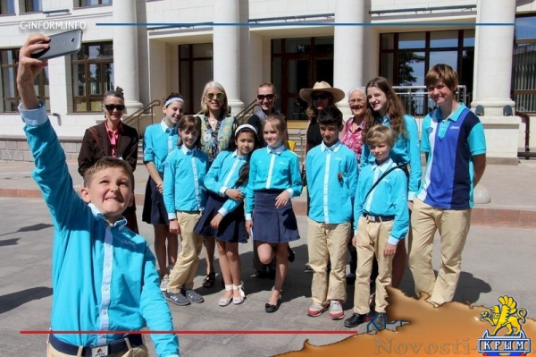 Делегация из США посетила «Артек» (ФОТО) - «Общество Крыма»