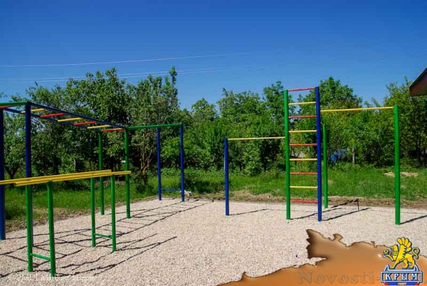 В микрорайоне Фонтаны Симферополя появился спортзал (ФОТО) - «Симферополь»