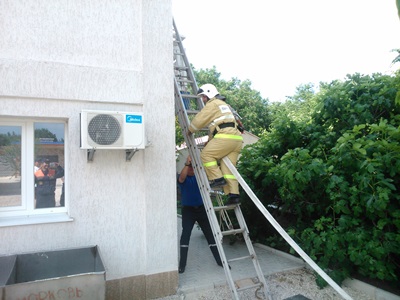 Сотрудники ГКУ РК « Пожарная охрана Республики Крым» проводят пожарно-тактические занятия на объектах различной сферы жизнедеятельности полуострова - «МЧС»