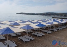 Идет активная работа над подготовкой пляжа Камешки - «Феодосия»