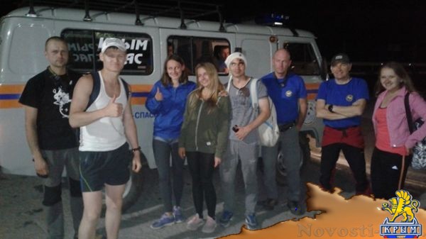 В Крымских горах спасено 8 человек - «Происшествия» В Крымских горах спасено 8 человек - «Происшествия»
