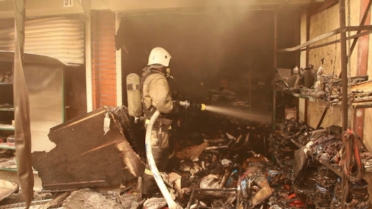 Крымские спасатели ликвидировали пожар в г. Симферополь - «МЧС» Крымские спасатели ликвидировали пожар в г. Симферополь - «МЧС»