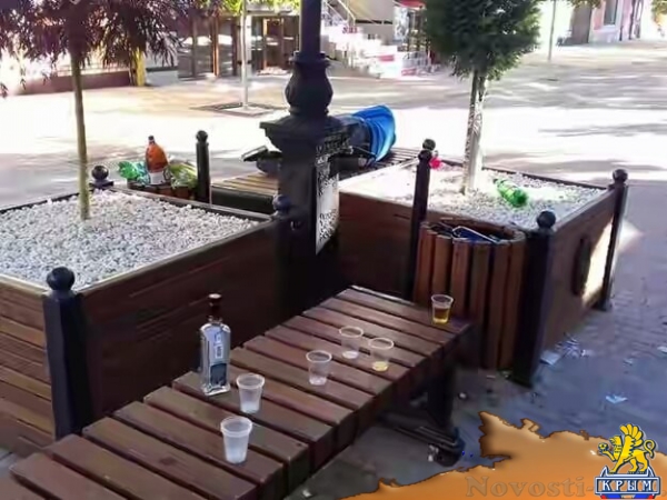 Во что превратился центр Симферополя после Дня города - «Общество»