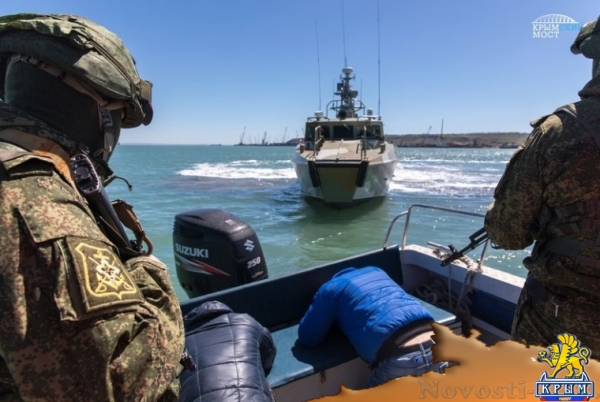 Керченский мост «спасали» от террористов - «Керчь»