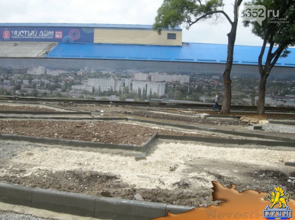 На площади перед Центральным рынком ремонтные работы идут согласно графику, - Овдиенко (ФОТО) - «Симферополь»