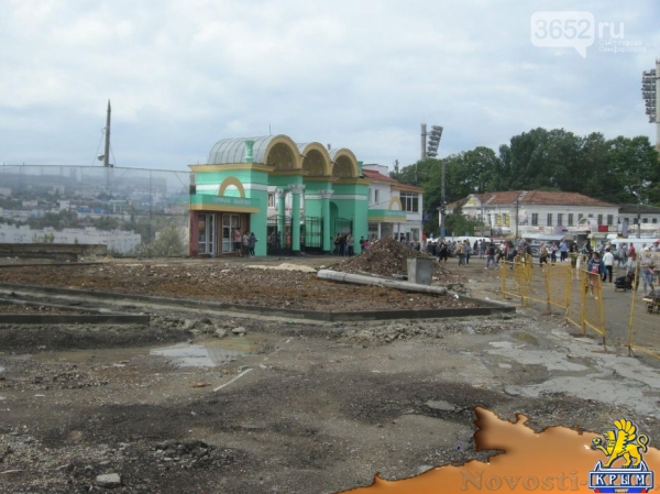 На площади перед Центральным рынком ремонтные работы идут согласно графику, - Овдиенко (ФОТО) - «Симферополь»