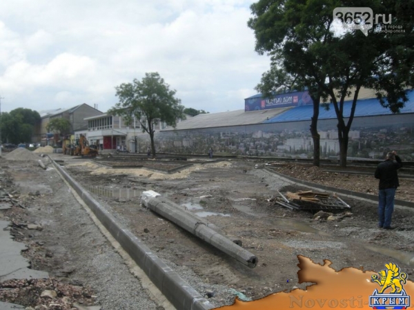 На площади перед Центральным рынком ремонтные работы идут согласно графику, - Овдиенко (ФОТО) - «Симферополь»