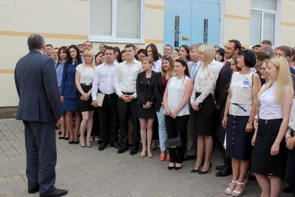 В Госкомрегистре прошло праздничное мероприятие, посвященное третьей годовщине создания ведомства - «Госкомрегистр»