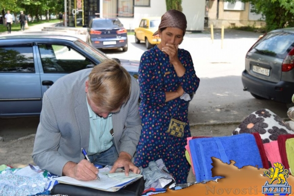 13 мигрантов задержали в Симферополе за незаконную торговлю (ФОТО) - «Симферополь»