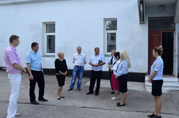 С рабочим визитом Ирина Клюева посетила Центр временного содержания несовершеннолетних правонарушителей МВД по Республике Крым - «Правам ребёнка»