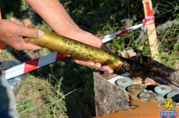 На месте будущего парка «Патриот» в Севастополе нашли более 60 боеприпасов (ФОТО)  - «Происшествия»