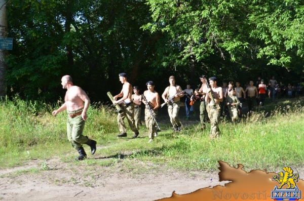 В Краснодонском районе стартовали В«Георгиевские сборыВ» военно-патриотических клубов МВД ЛНР (ФОТО) - «Общество Крыма»